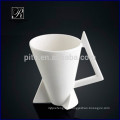 Neues Design Procelain Becher Procelain Eis Sahne Tasse Dessert Tasse Cafeteria Hotel verwenden